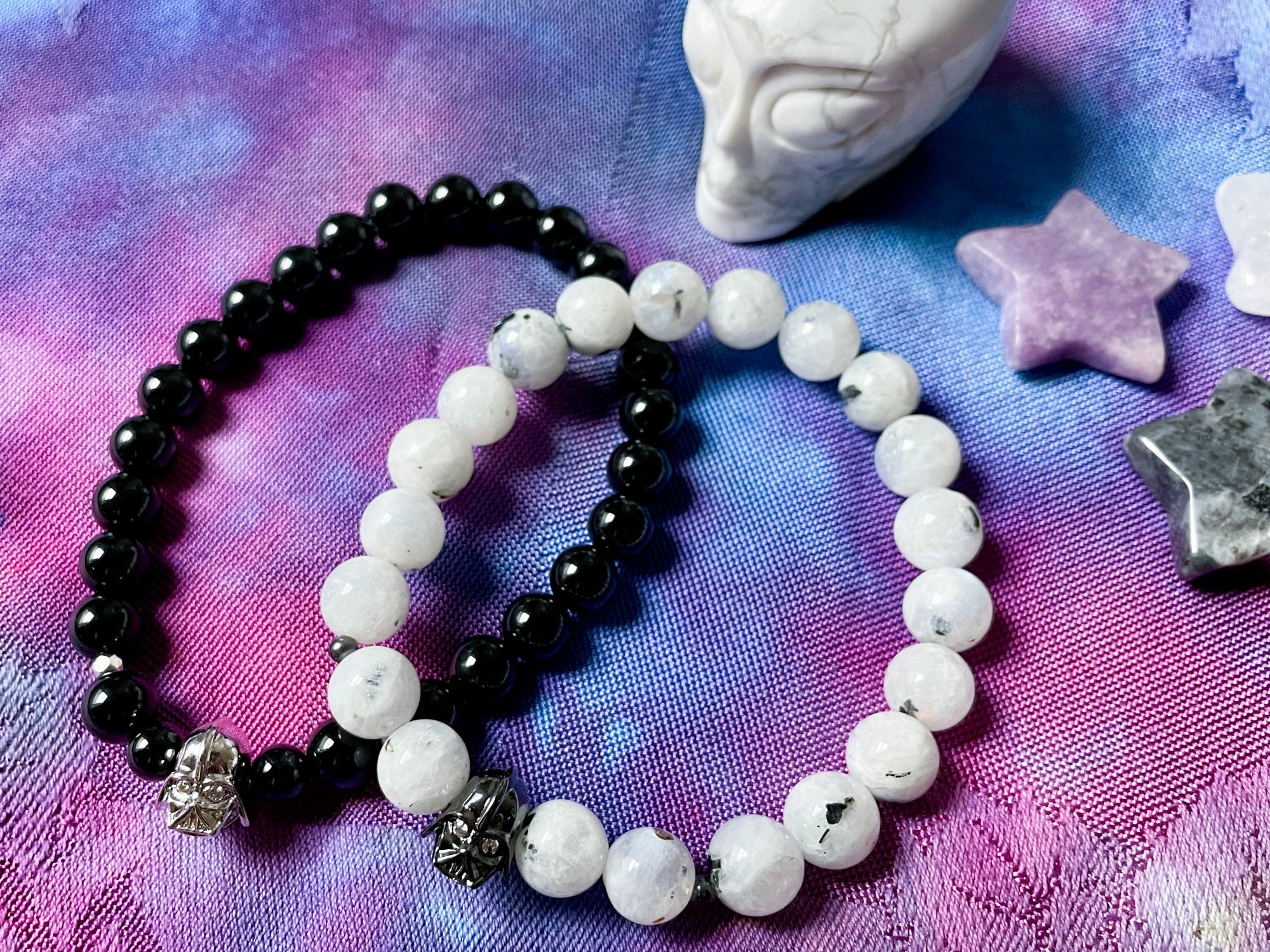 Darth Vader Beaded Bracelet || Reiki Infused