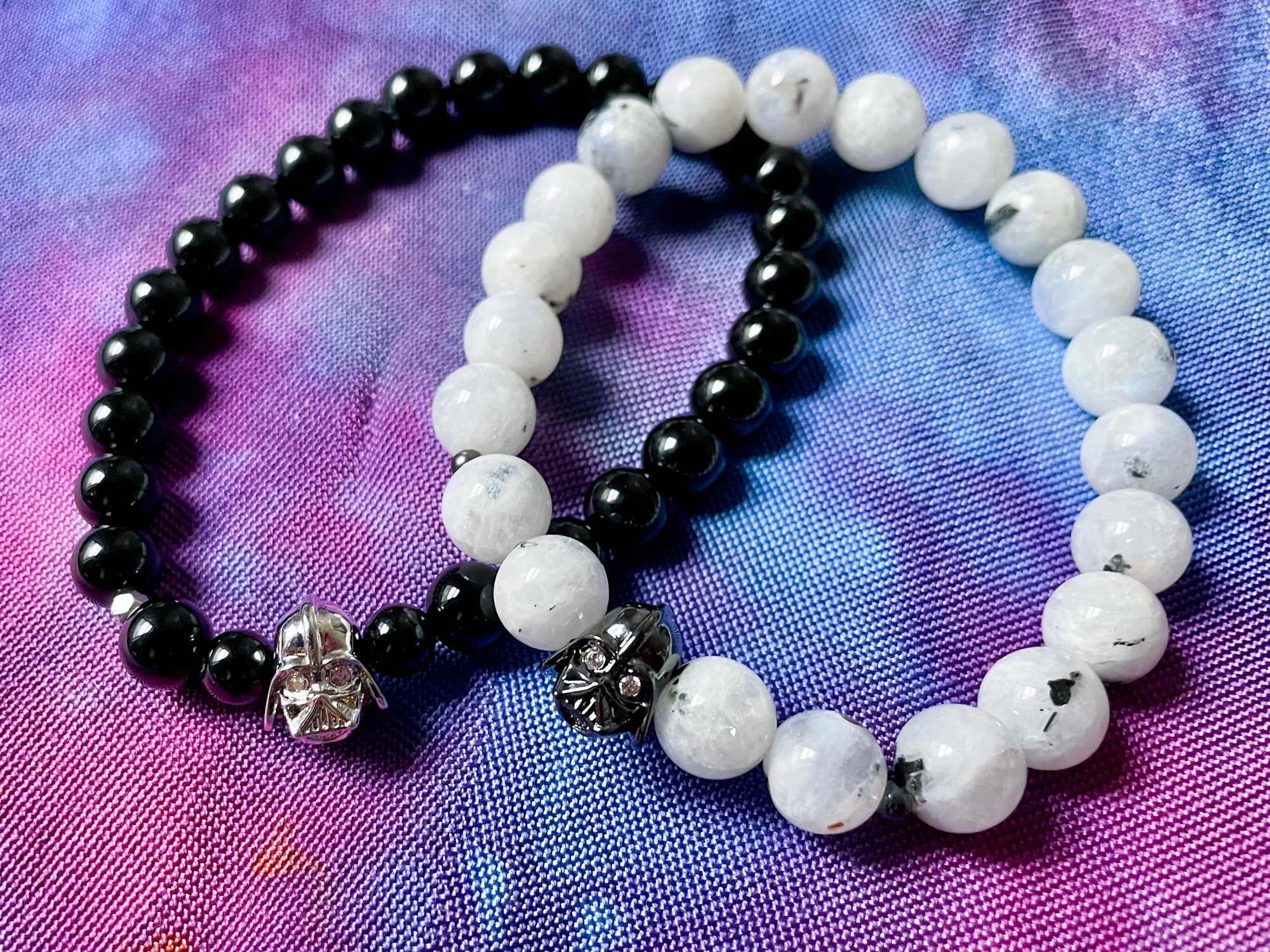 Darth Vader Beaded Bracelet || Reiki Infused