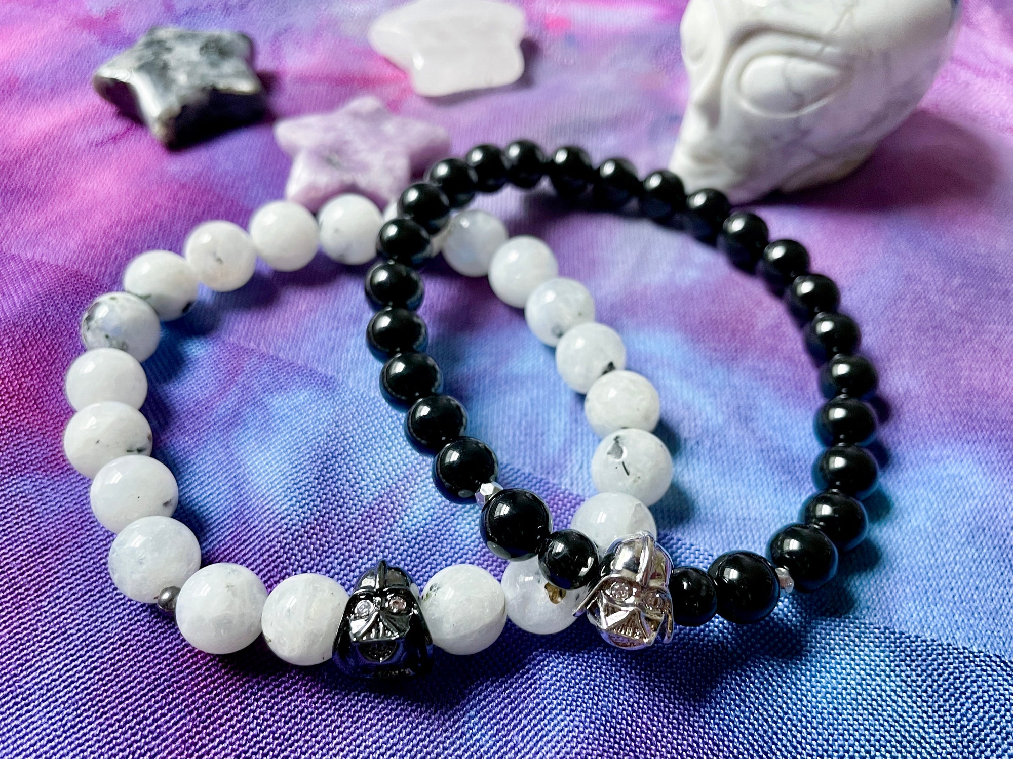 Darth Vader Beaded Bracelet || Reiki Infused