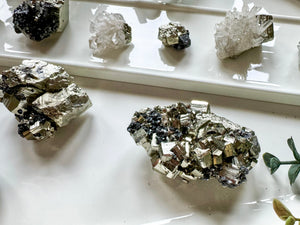 Pyrite with Sphalerite & Quartz || Peru