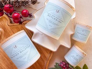 Winter Seasonal Candle Collection - Winter Solstice & Replenish