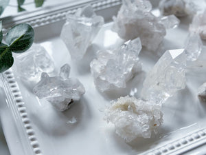 Natural Clear Quartz Clusters || Brazil