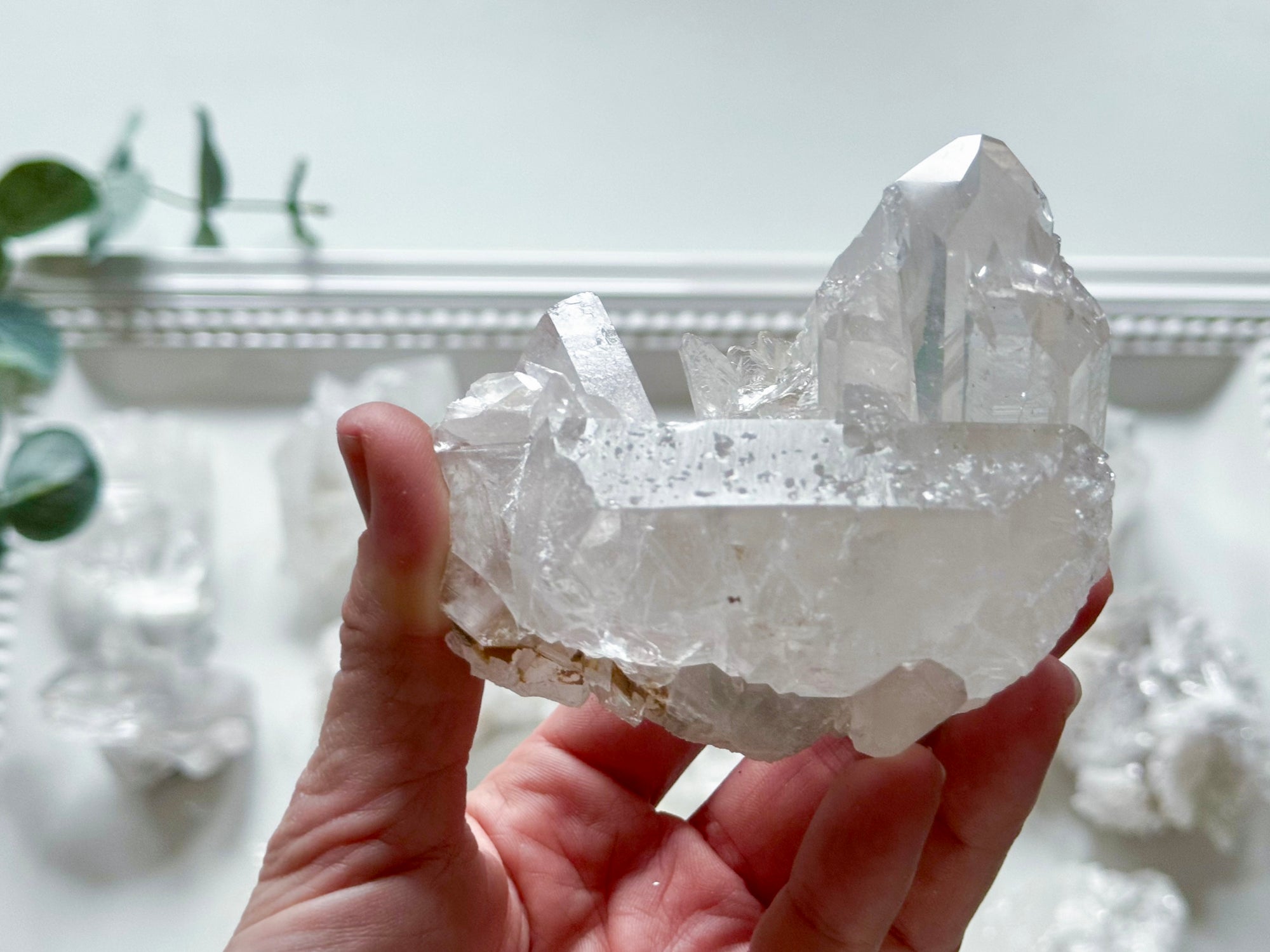 Natural Clear Quartz Clusters || Brazil