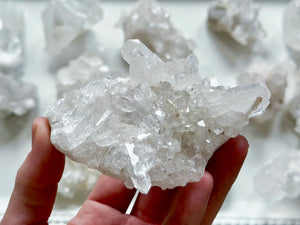 Natural Clear Quartz Clusters || Brazil