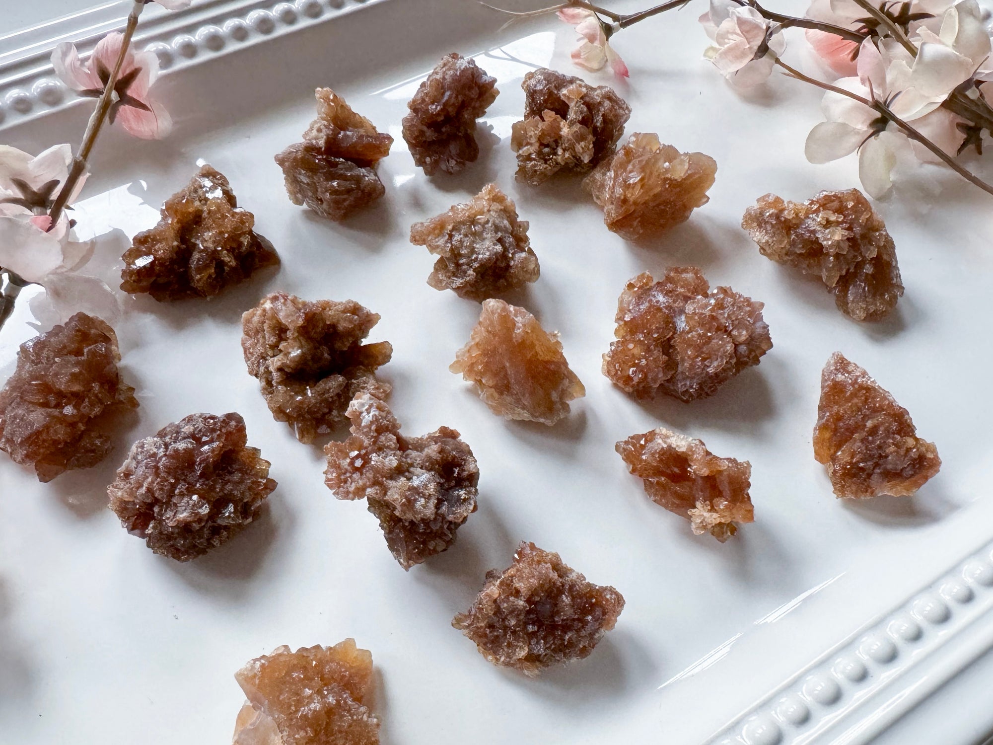 Brown Sugar Citrine Clusters || Morocco