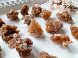 Brown Sugar Citrine Clusters || Morocco