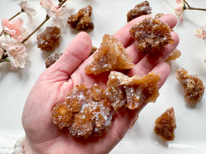 Brown Sugar Citrine Clusters || Morocco