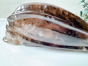 Smoky Quartz Skull Traveler || Brazil || Pitico