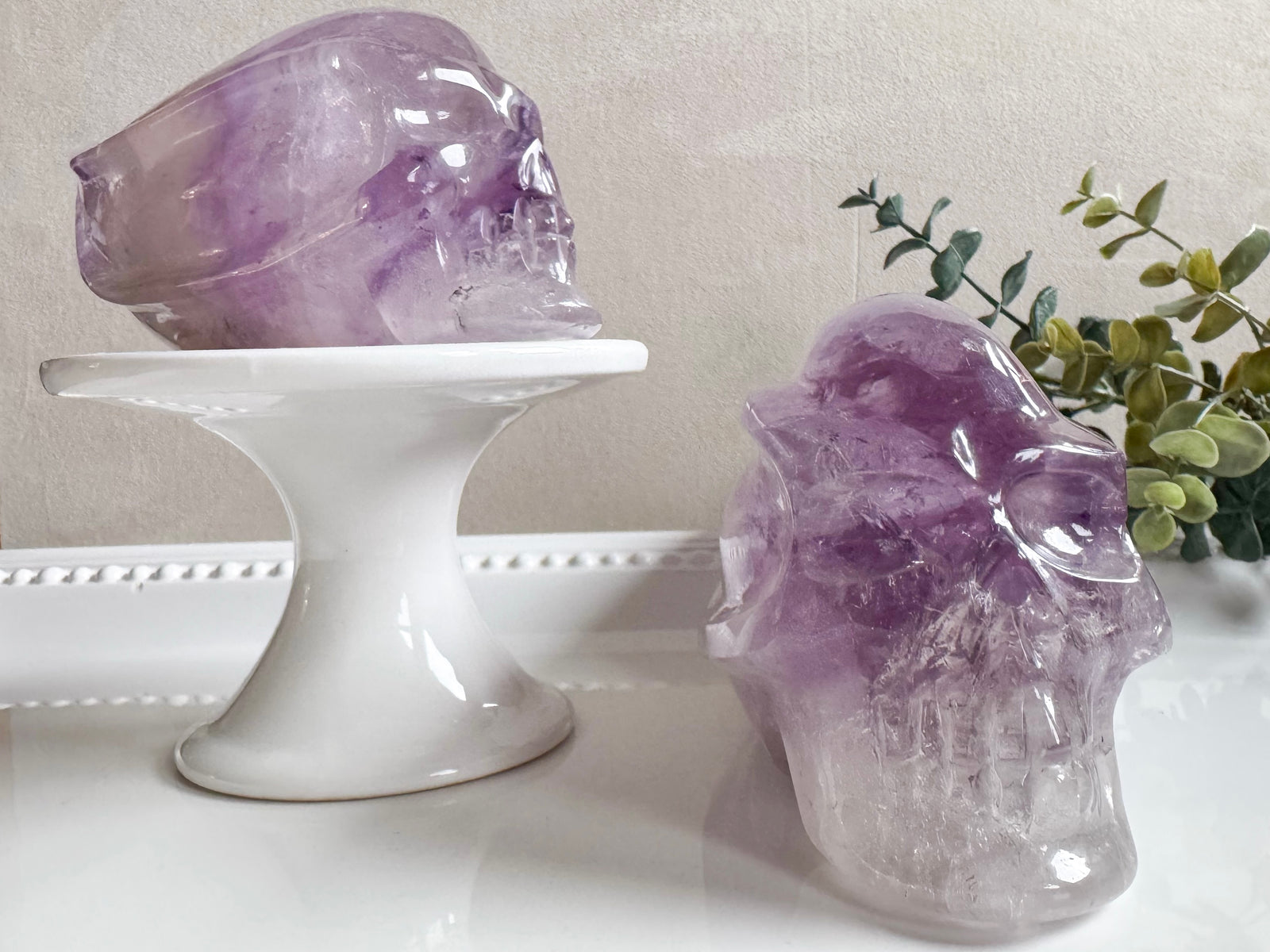 Phantom Amethyst Traveler Skull || Brazil || Pitico