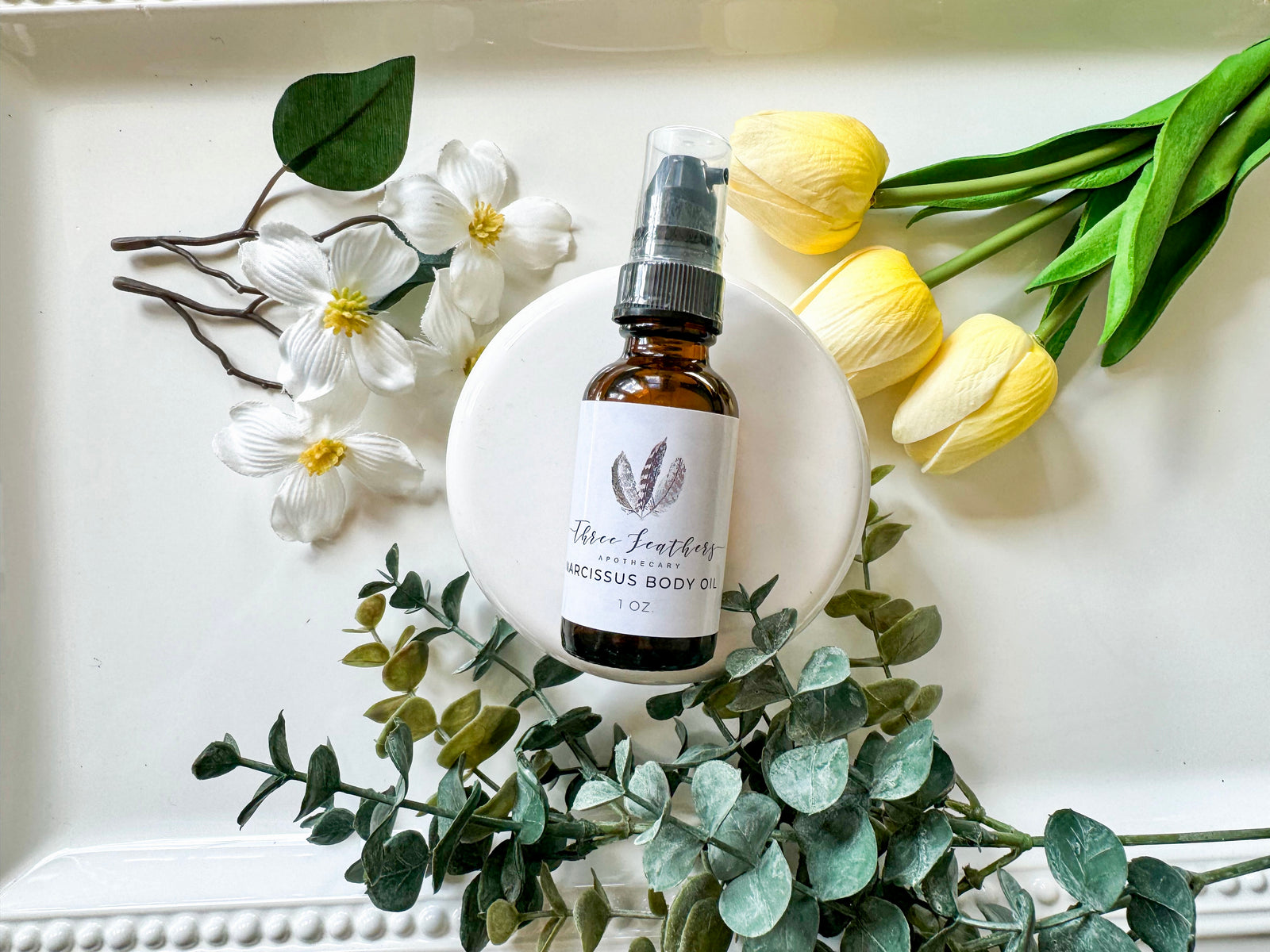 Narcissus Limited Edition Egyptian Body Oil || Three Feathers Apothecary