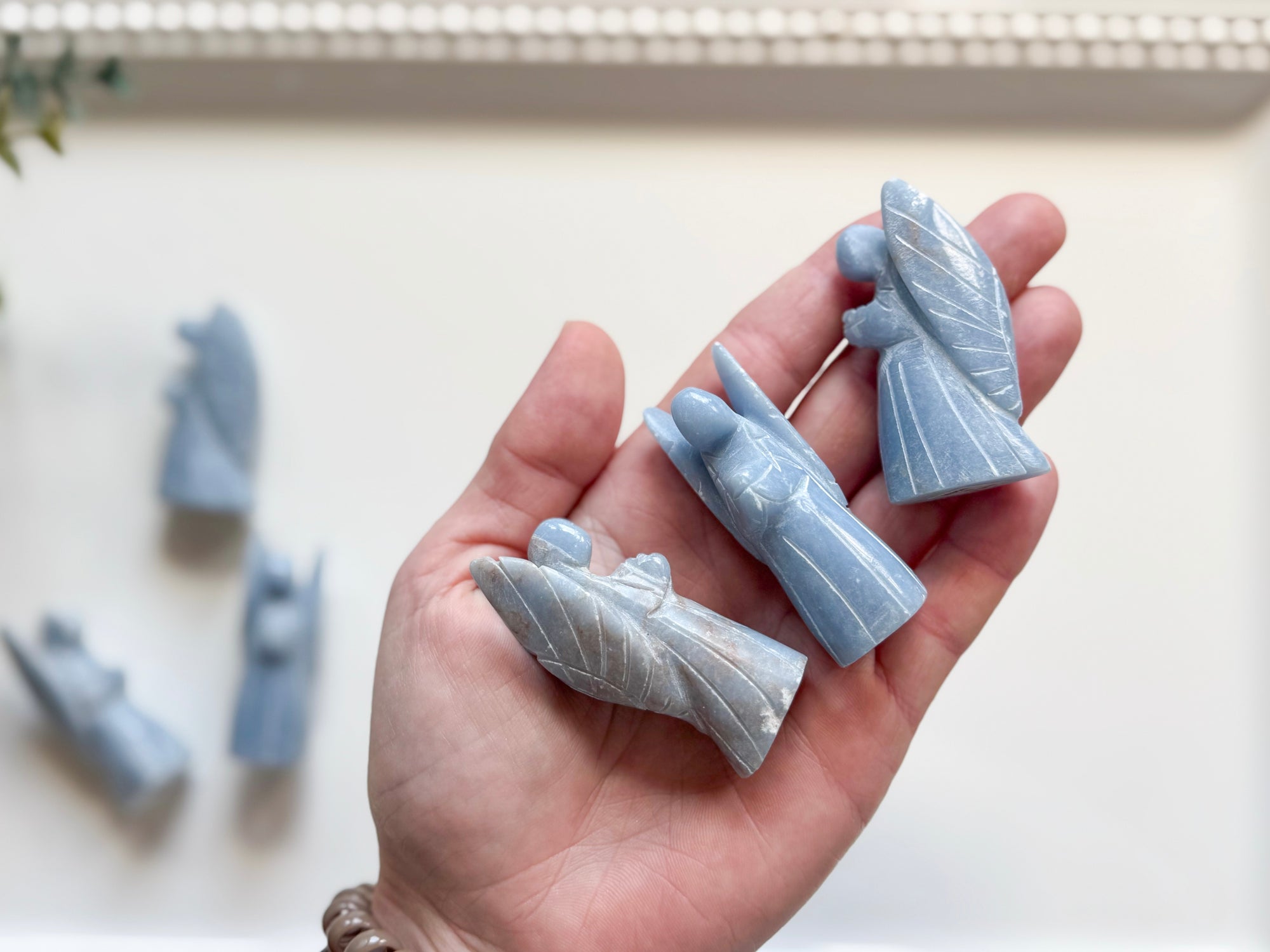 Angelite Crystal Guardian Angel