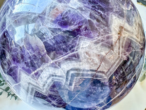 Dream Amethyst (Chevron Amethyst) XXL Sphere|| Brazil