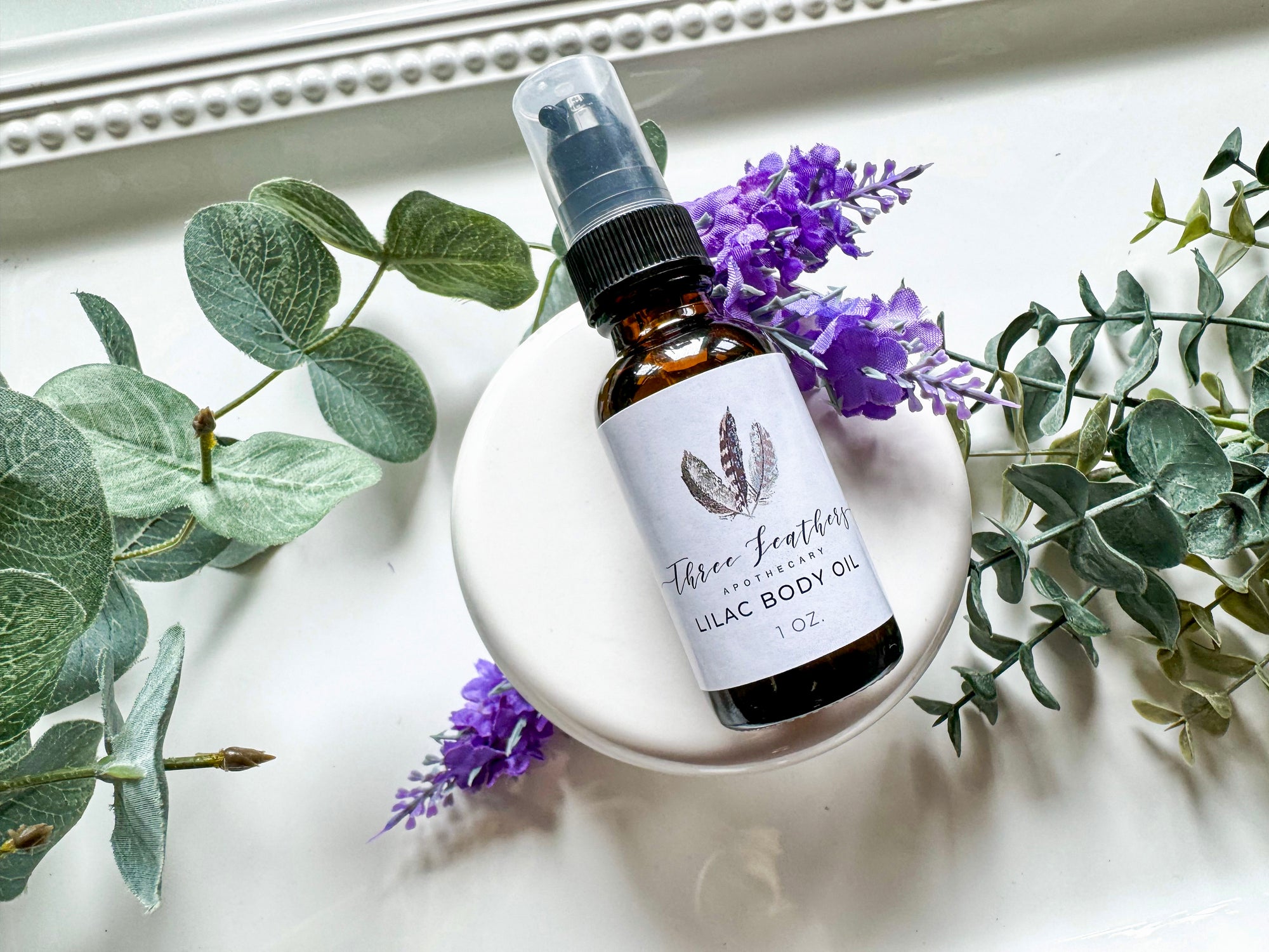 Lilac Limited Edition Egyptian Body Oil || Three Feathers Apothecary