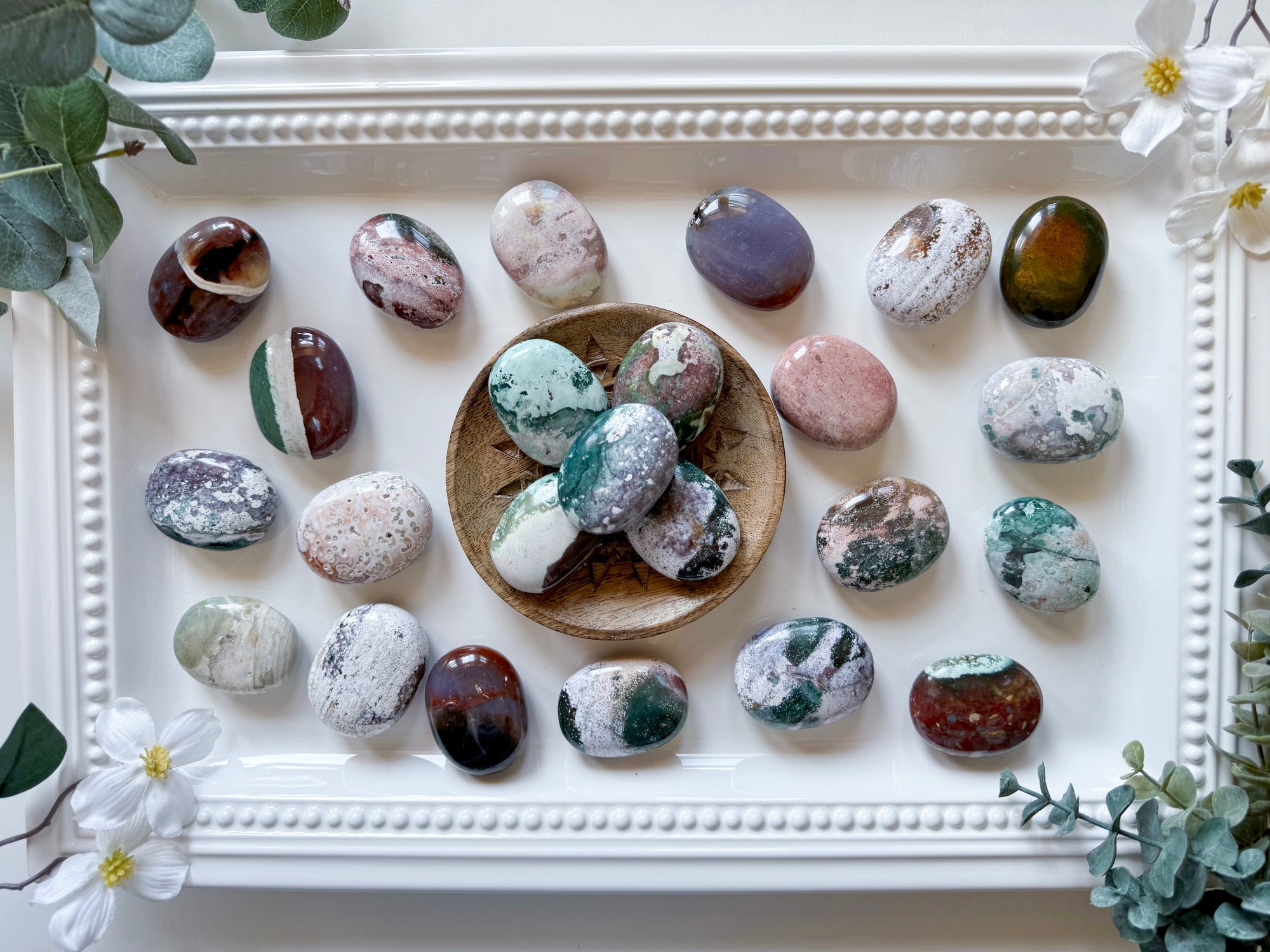 Unicorn Jasper Palm Stone