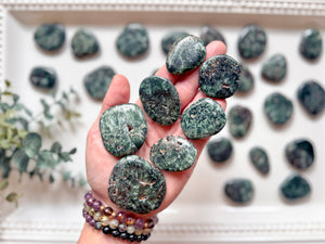Seraphinite Polished Pieces