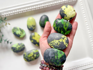 Green Opal Palm Stone || Australia