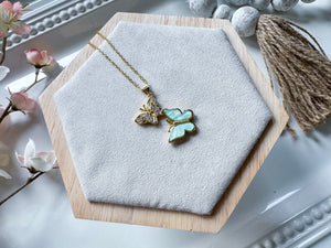 Gold Butterfly Necklace