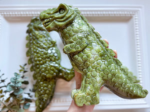 Xiuyan Jade Monster Dinosaur Guardian Carving