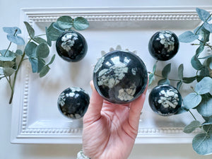 Peony Stone Sphere