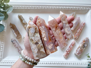 Flower Agate Points