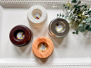 Illuminated Rotating Sphere Stand