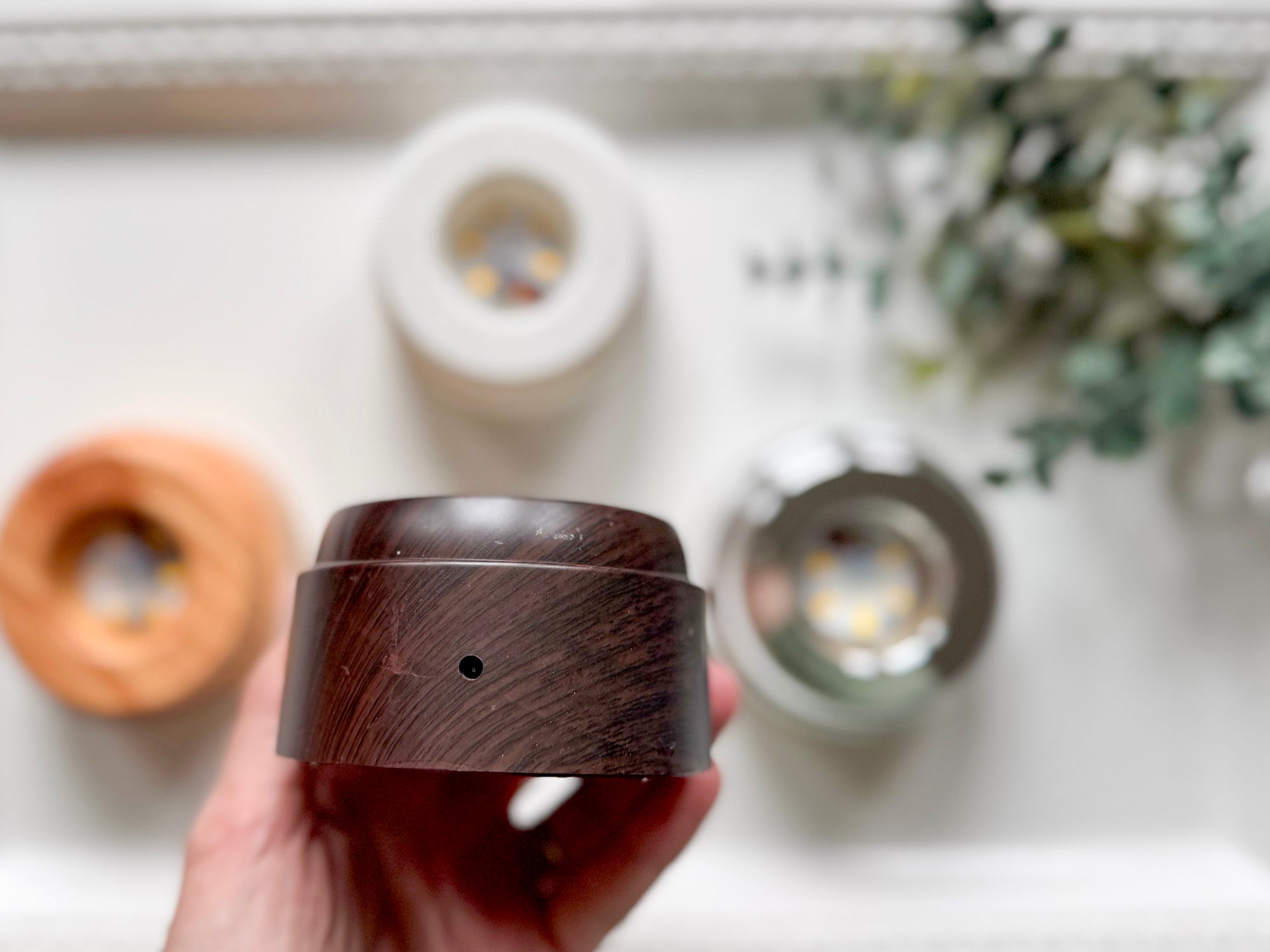 Illuminated Rotating Sphere Stand