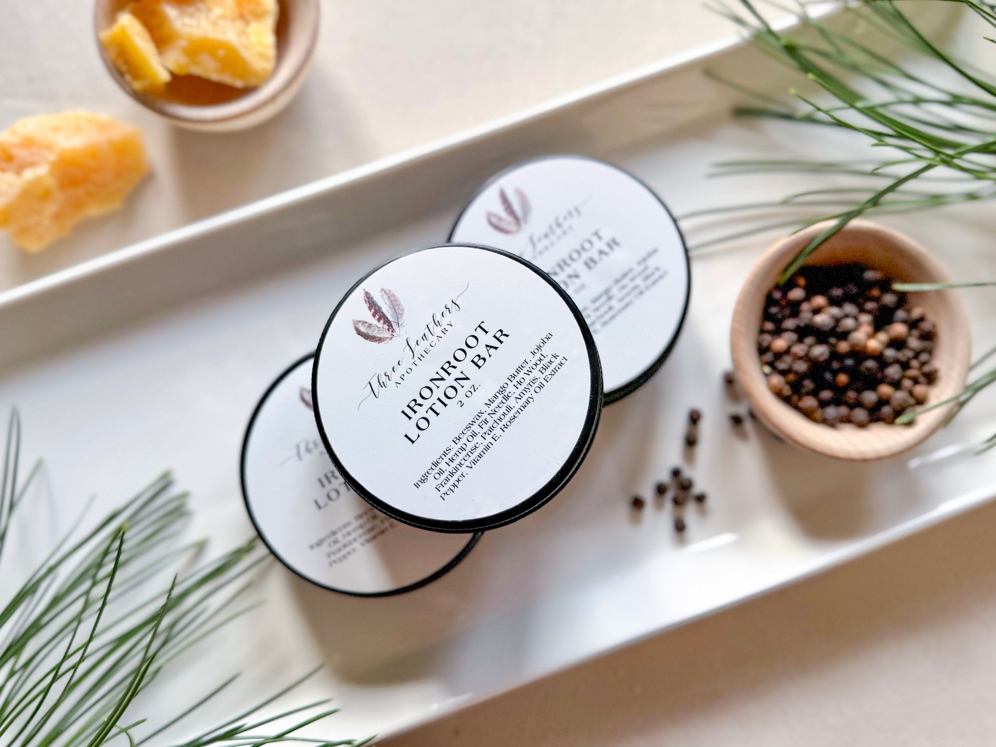 Ironroot Body Lotion Bar