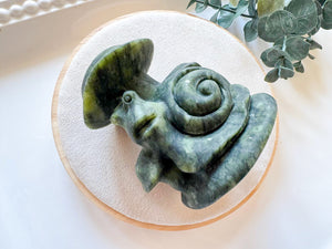 Jade Snail & Mushroom