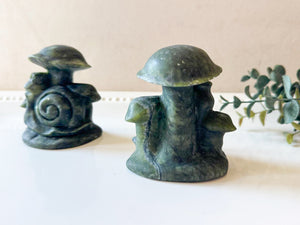 Jade Snail & Mushroom