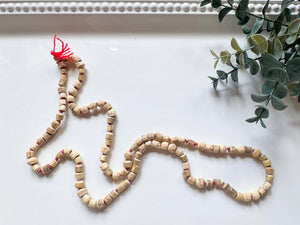 Japamala Beads || Tulsi Holy Basil Wood || 30"