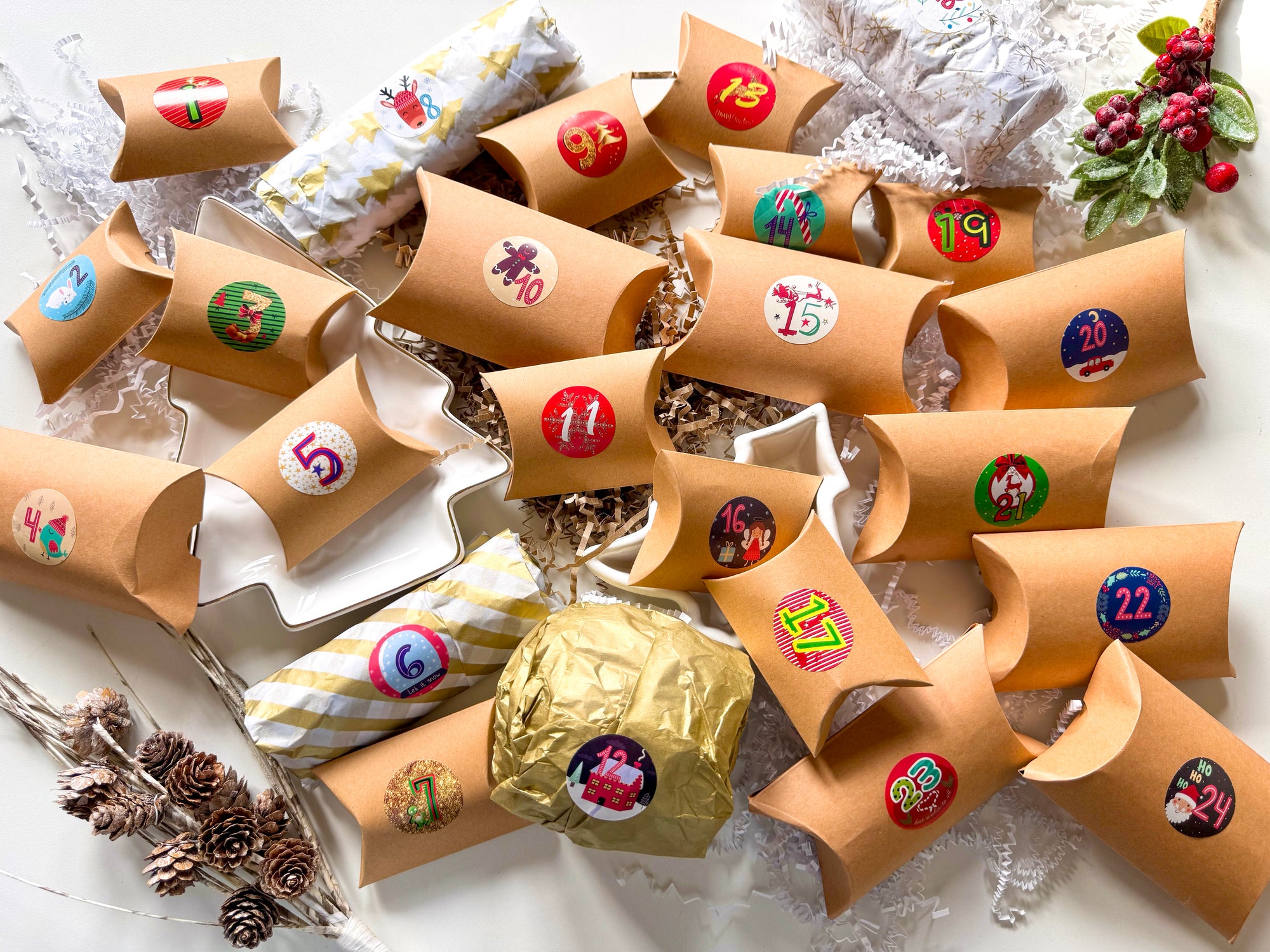 Jewelry & Crystal Holiday Advent Calendar Mystery Box || 12 Days