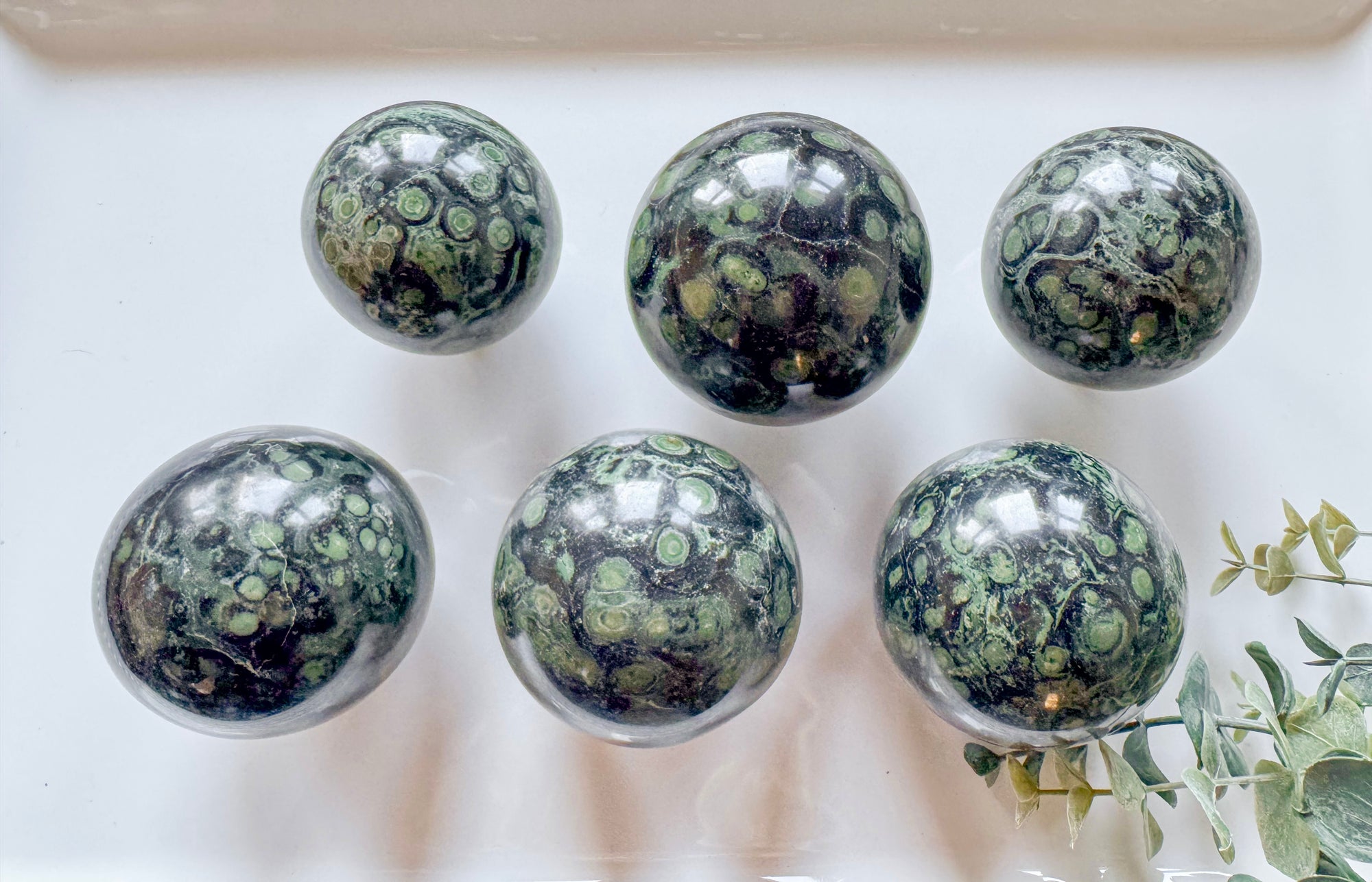 Kambaba Jasper Sphere