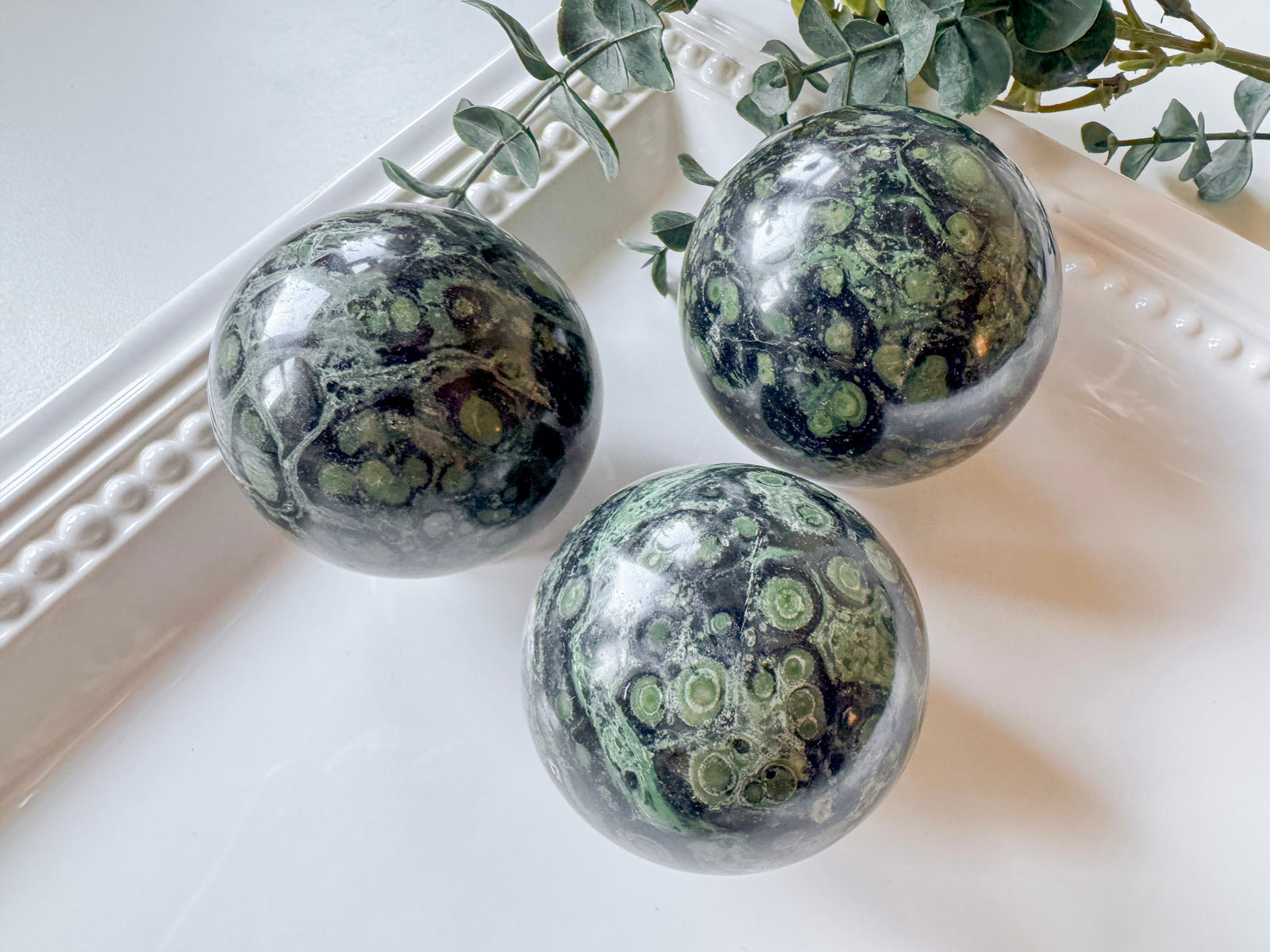 Kambaba Jasper Sphere