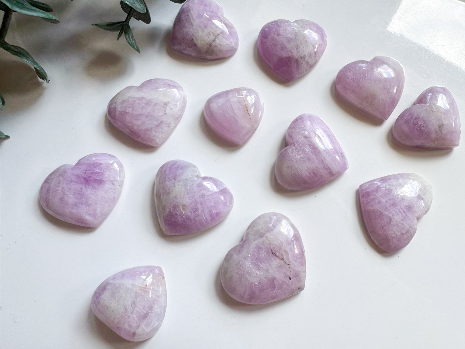 Kunzite Mini Flat Back Heart