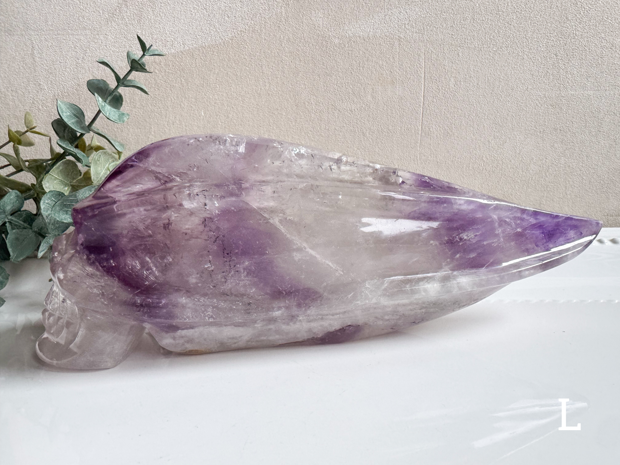 Phantom Amethyst Traveler Skull || Brazil || Pitico