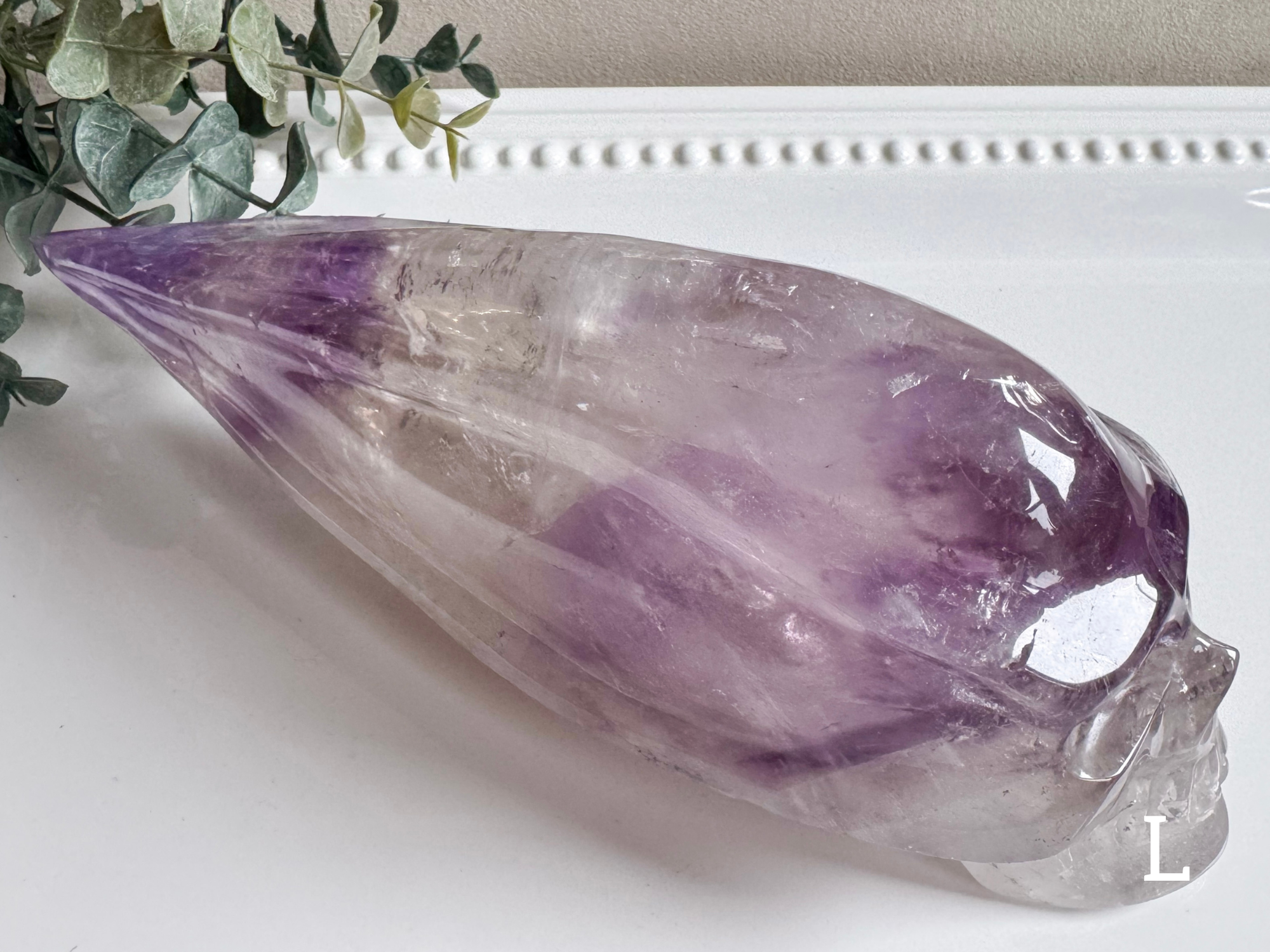 Phantom Amethyst Traveler Skull || Brazil || Pitico