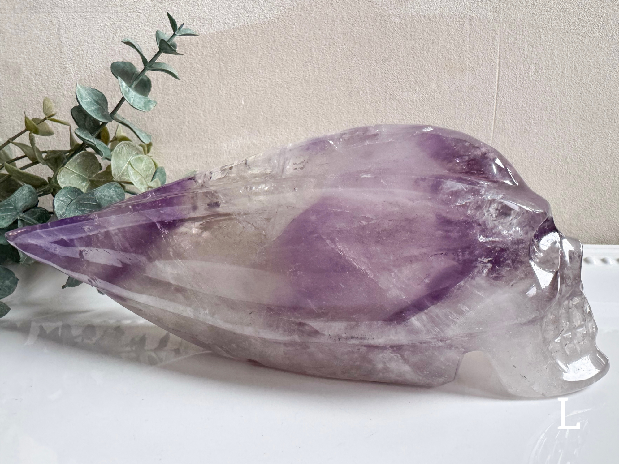 Phantom Amethyst Traveler Skull || Brazil || Pitico