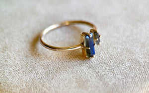 Labradorite Adjustable Sterling Ring