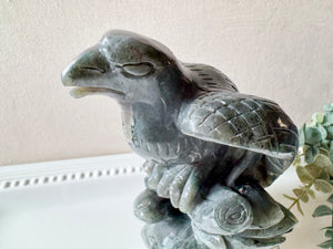 Labradorite Eagle Carving