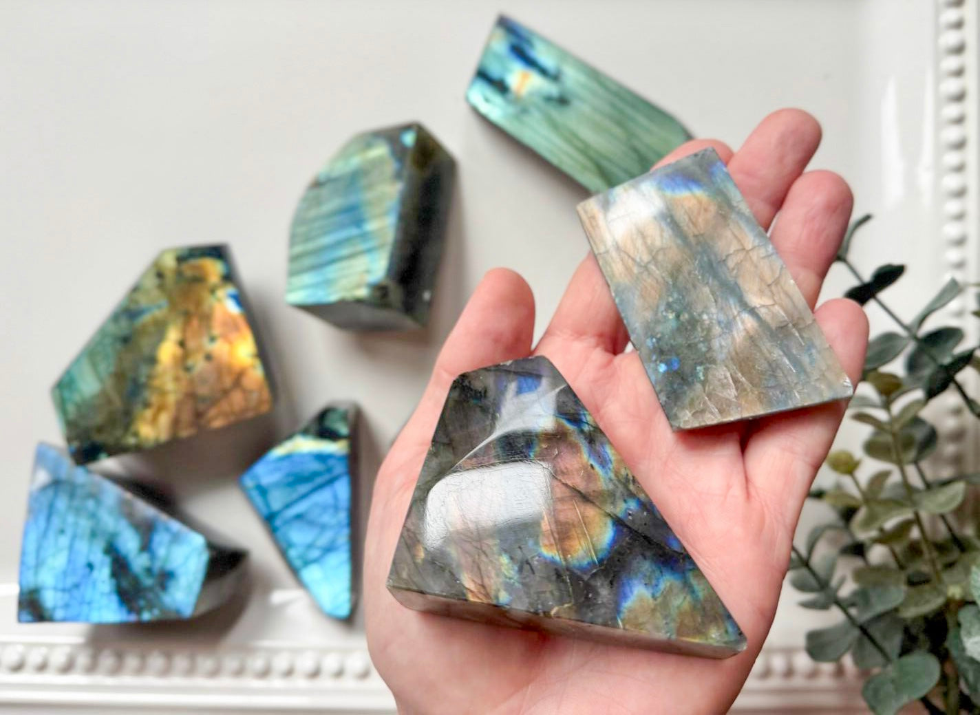 Labradorite Faceted Free Form