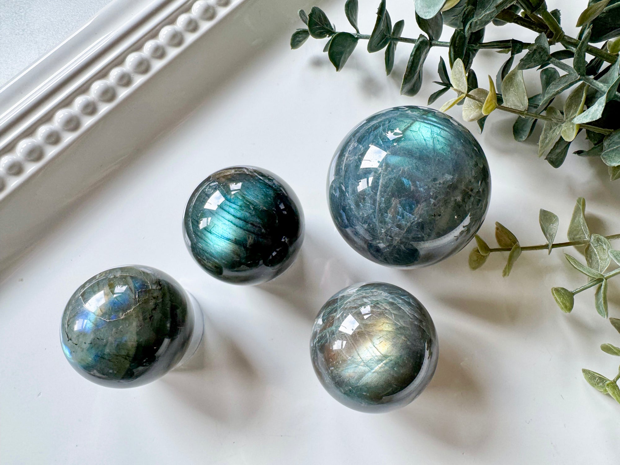 Labradorite Sphere || Small