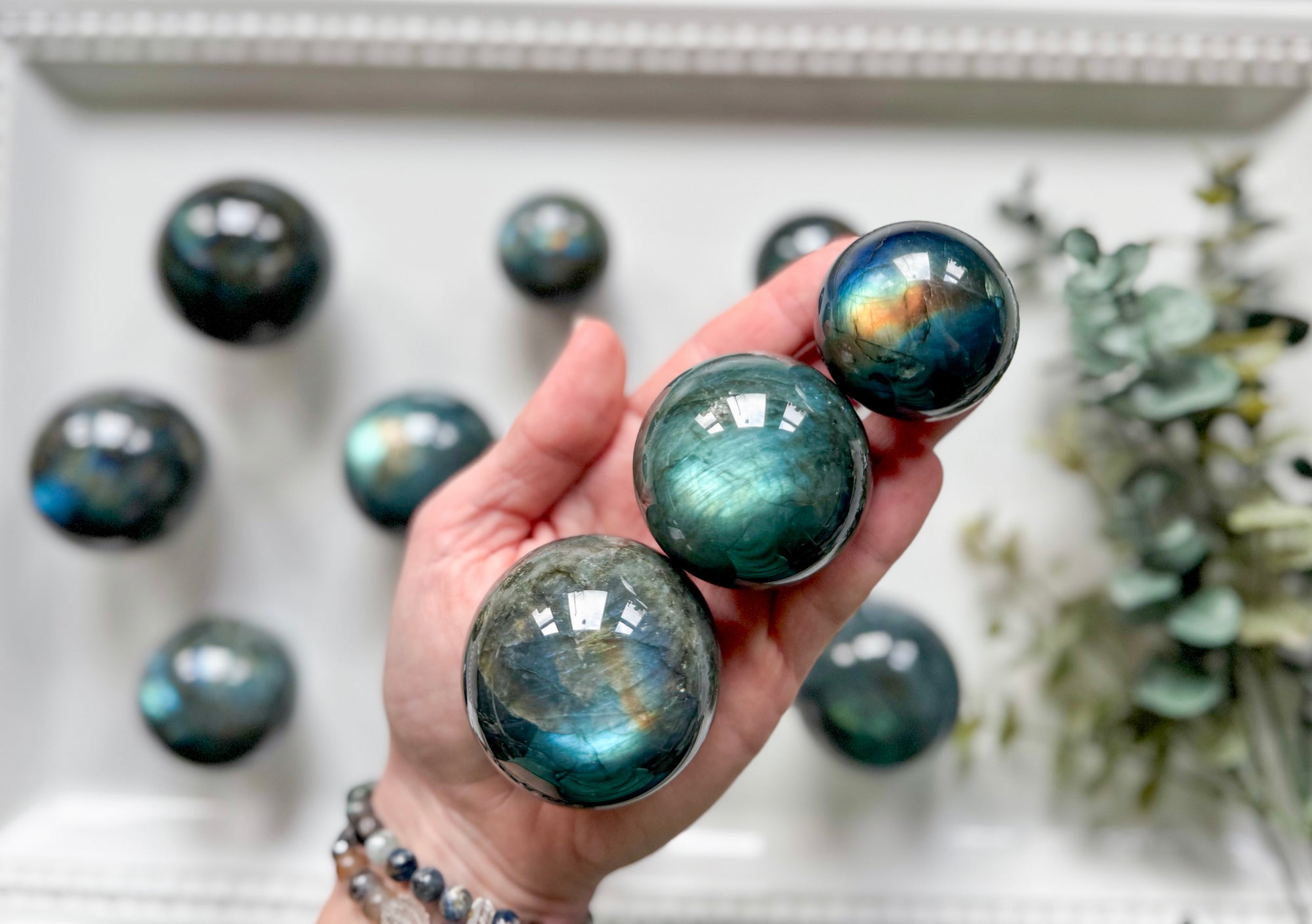 Labradorite Sphere || Small