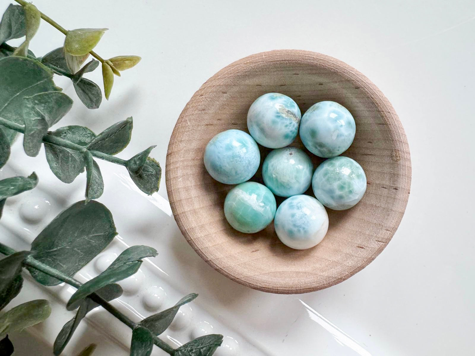 Larimar Marble Sphere
