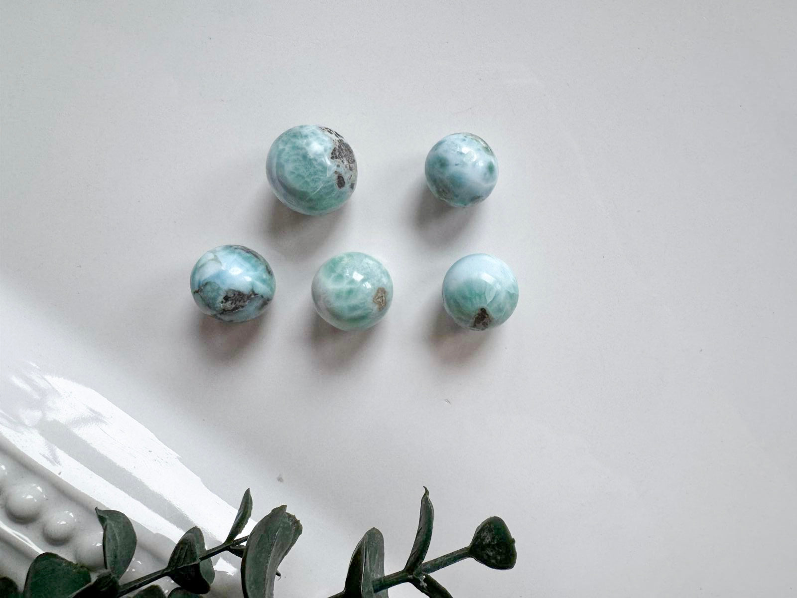 Larimar Marble Sphere