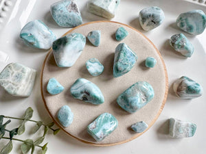 Larimar Tumbled Stones