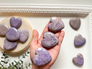 Lavender Jade Heart || Turkey