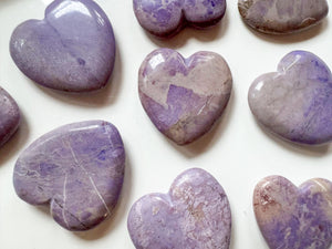 Lavender Jade Heart || Turkey