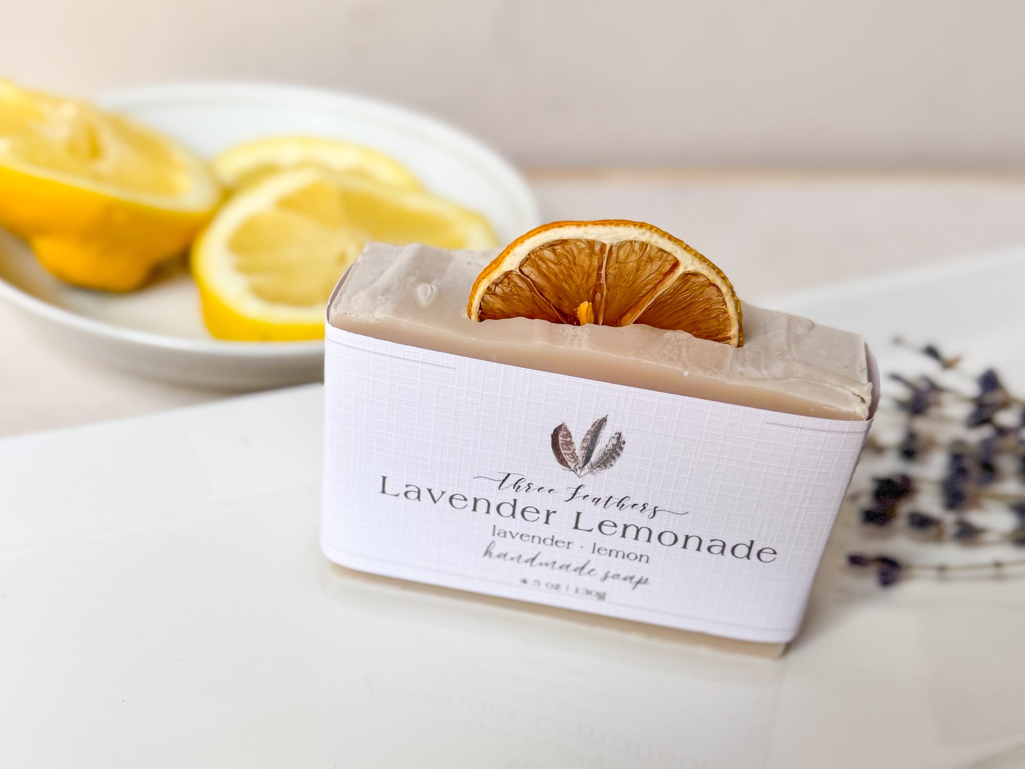 Lavender Lemonade || Cold Process Soap
