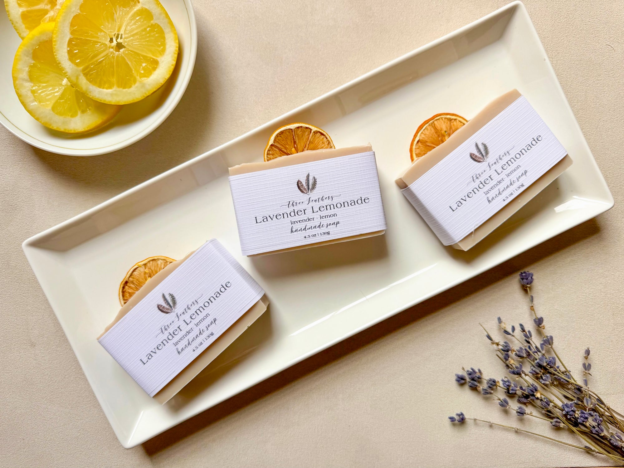Lavender Lemonade || Cold Process Soap