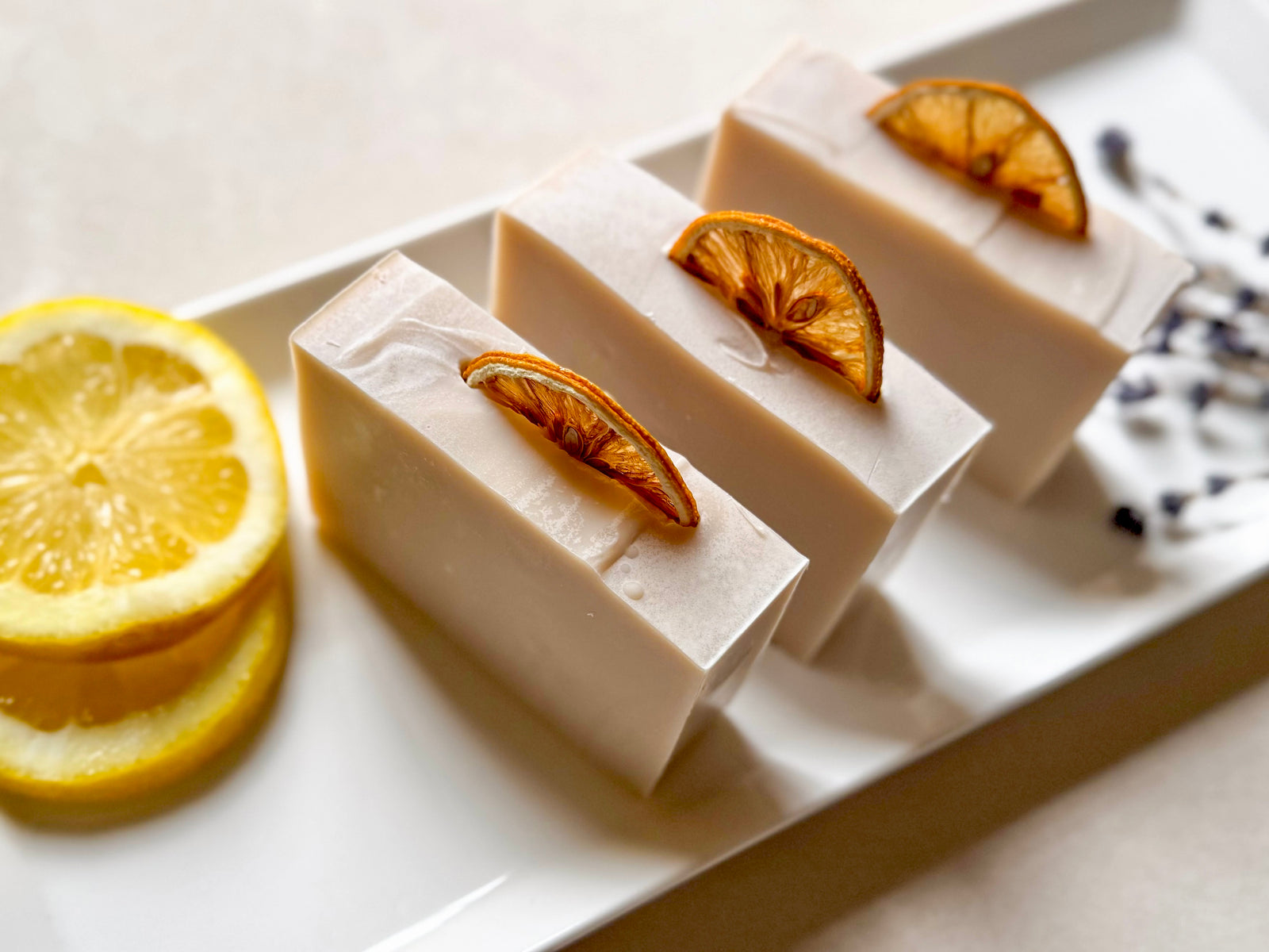 Lavender Lemonade || Cold Process Soap